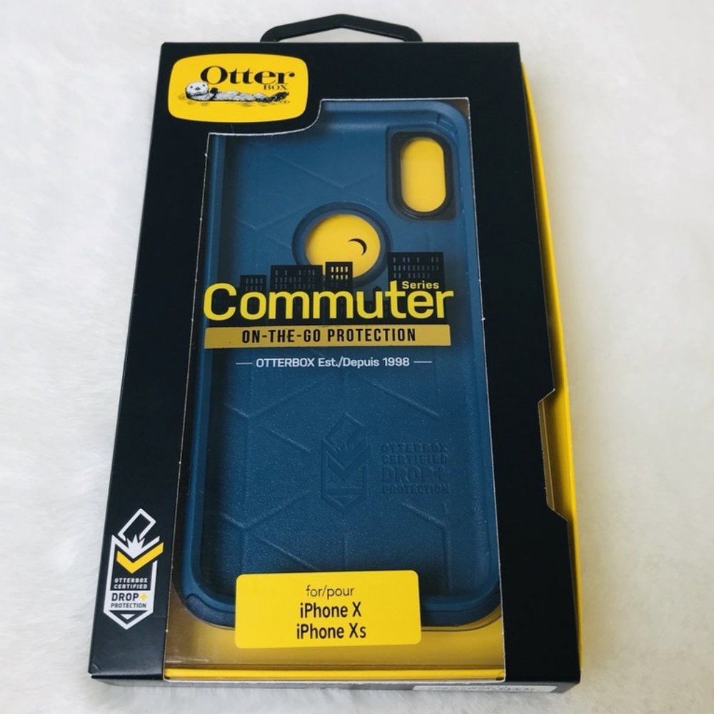 iPhone X/Xs Commuter Otterbox Blazer Blue - Picture 1 of 10